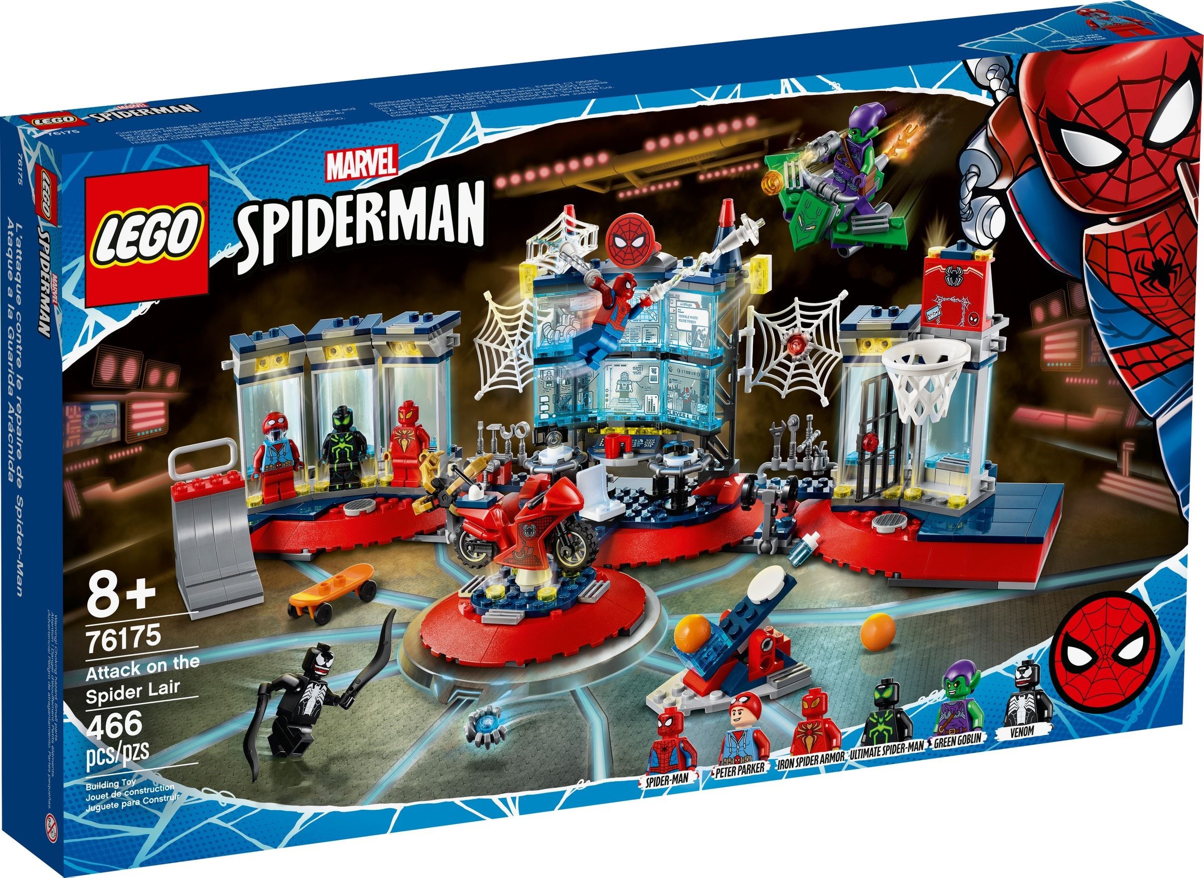 LEGO Super heroes Marvel เลโก้ 76175 Attack on the Spider Lair