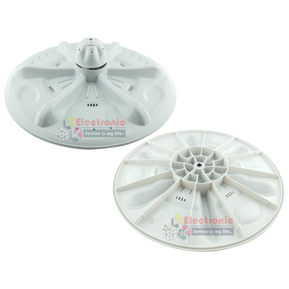 ใบพัดเครื่องซักผ้า SHARP (9KC3619705510)ใบพัดซักเครื่องซัก SHARP-ชาร์ป รุ่น ES-D119T-H/ES-D129T-H/ES-D139T-H*ขนาด 41 เซนติเมตร รูแกน 11 ฟันเฟือง_สามารถใช้กับเครื่องซักผ้าทั่วไป