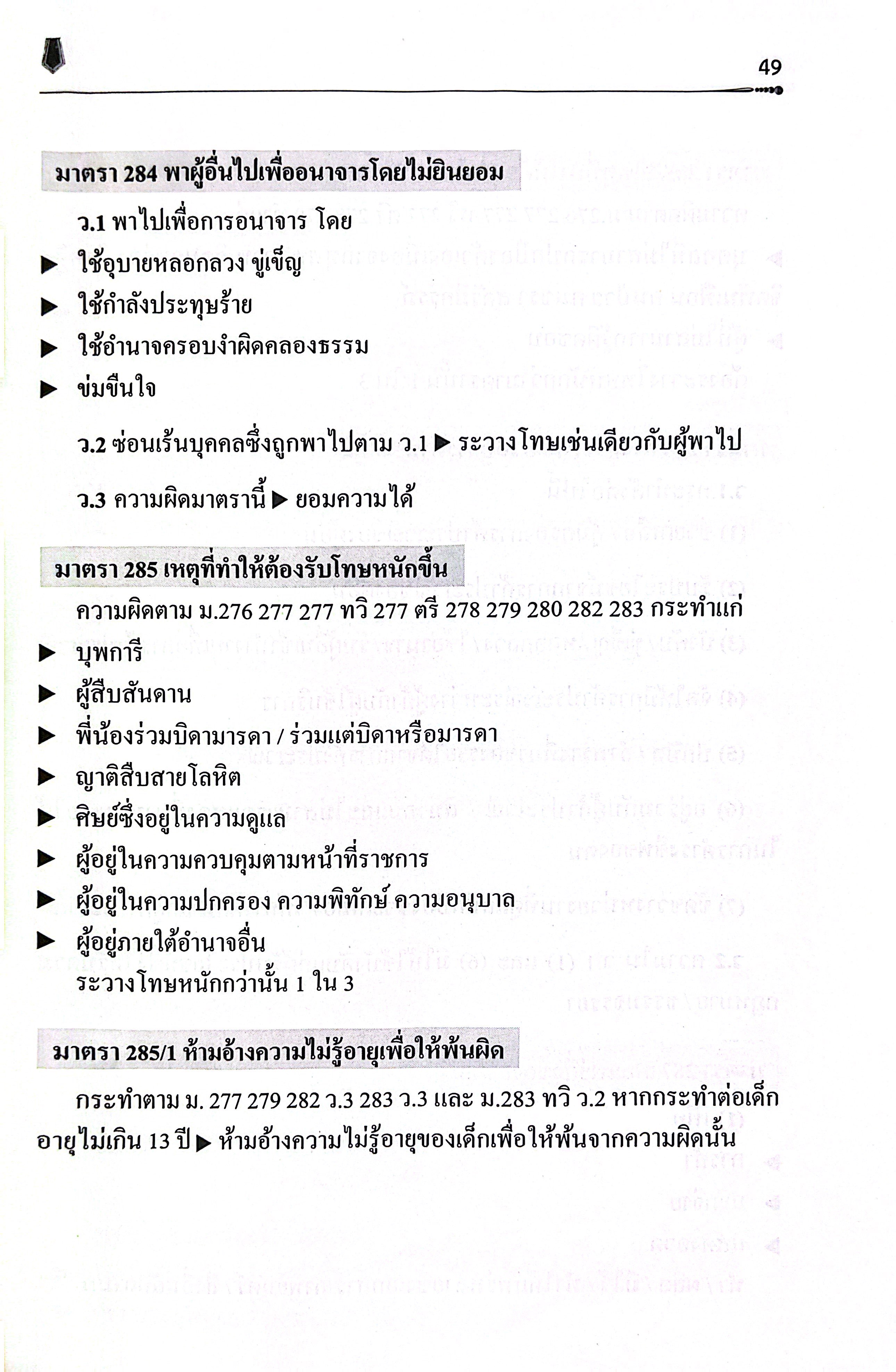 (ห่อปก) ตัวบทย่อ มาตราสำคัญ ประมวลกฎหมายอาญา (ขนาด A5 ขนาดกลาง ปกอ่อน) ฉัตรฑากรุ๊ป ปีที่พิมพ์ : 2568