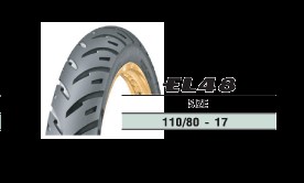 ยางนอก 110/80-17 EXCELLA EL48, ยางนอก TZM ล้อหลัง