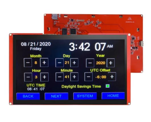 NX8048P050-011R Nextion 5.0 Inch Resistive Touch RGB 65K Color LCD-TFT HMI Display Module Intelligent Series Panel Without Enclosure