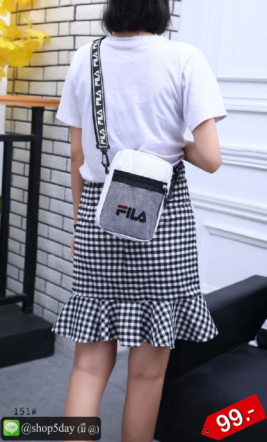 🔥กระเป๋าแฟชั่น สะพายข้าง Fila ฟิล่า No.flla 99-A