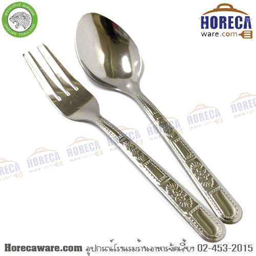 ช้อนส้อม 1.2mm 12 คู่ ฟลอเร้นท์ จากัวร์ (ราคายกโหล) [jg706/6]