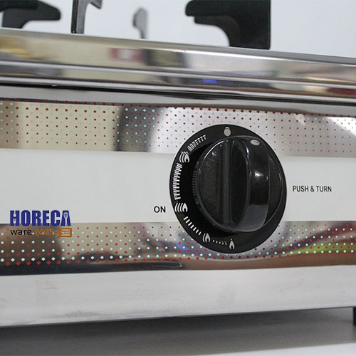 เตาคู่ใหญ่พิเศษ หัวฟอส+หัวเทอร์โบ รุ่น RT-711TBS ตรารินไน