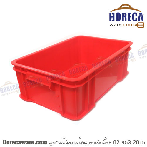 Medium solid crate, no116, red color, easy to bring [ng-0116-rd]