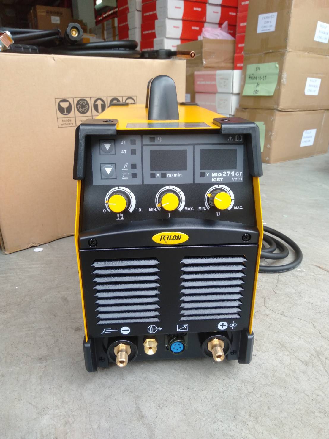 เครื่องเชื่อมMIG271GF ฟีดแยก เชื่อมซีโอทู เชื่อมไฟฟ้าได้ ฟีดแยก