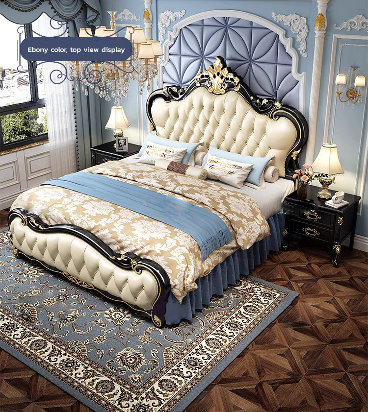 เตียงเจ้าหญิง เตียงหลุยส์ เตียงนอนหลุยส์ รุ่น Wendy