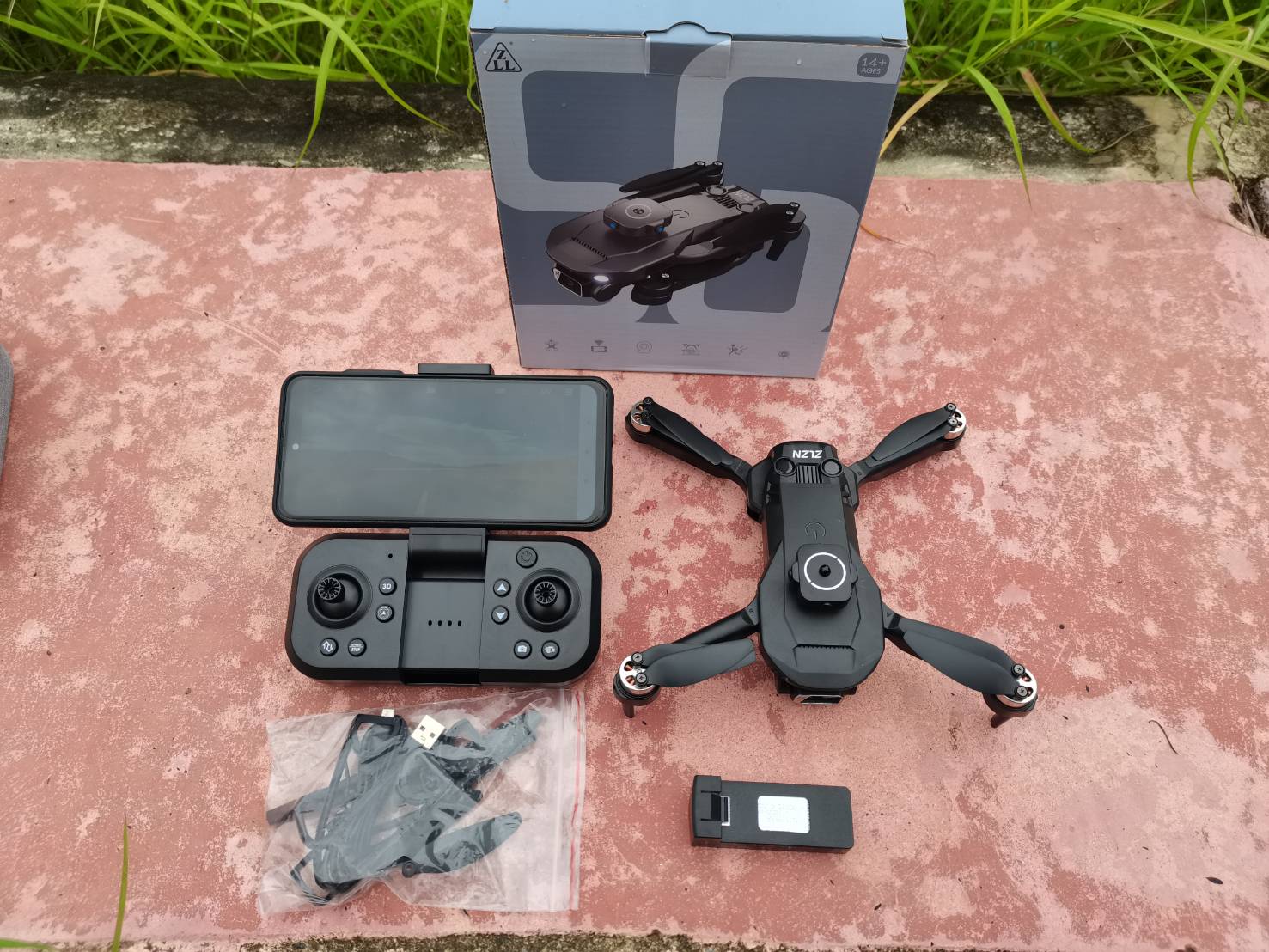 โดรนบังคับวิทยุ ZLL-RC SG101 PRO WIFI FPV กติดกล้อง 1080P ระบบล๊อคความสูง ขึ้น-ลงออโต้ แบตเตอร์รี่ความจุ 1800.mAh บินนาน 20.นาที