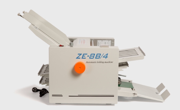 เครื่องพับกระดาษอัตโนมัติรุ่น ZE8B/4 ราคาถูก ขนาด A3 A4 ถูก ทน คุ้ม รับประกัน 6 เดือน
