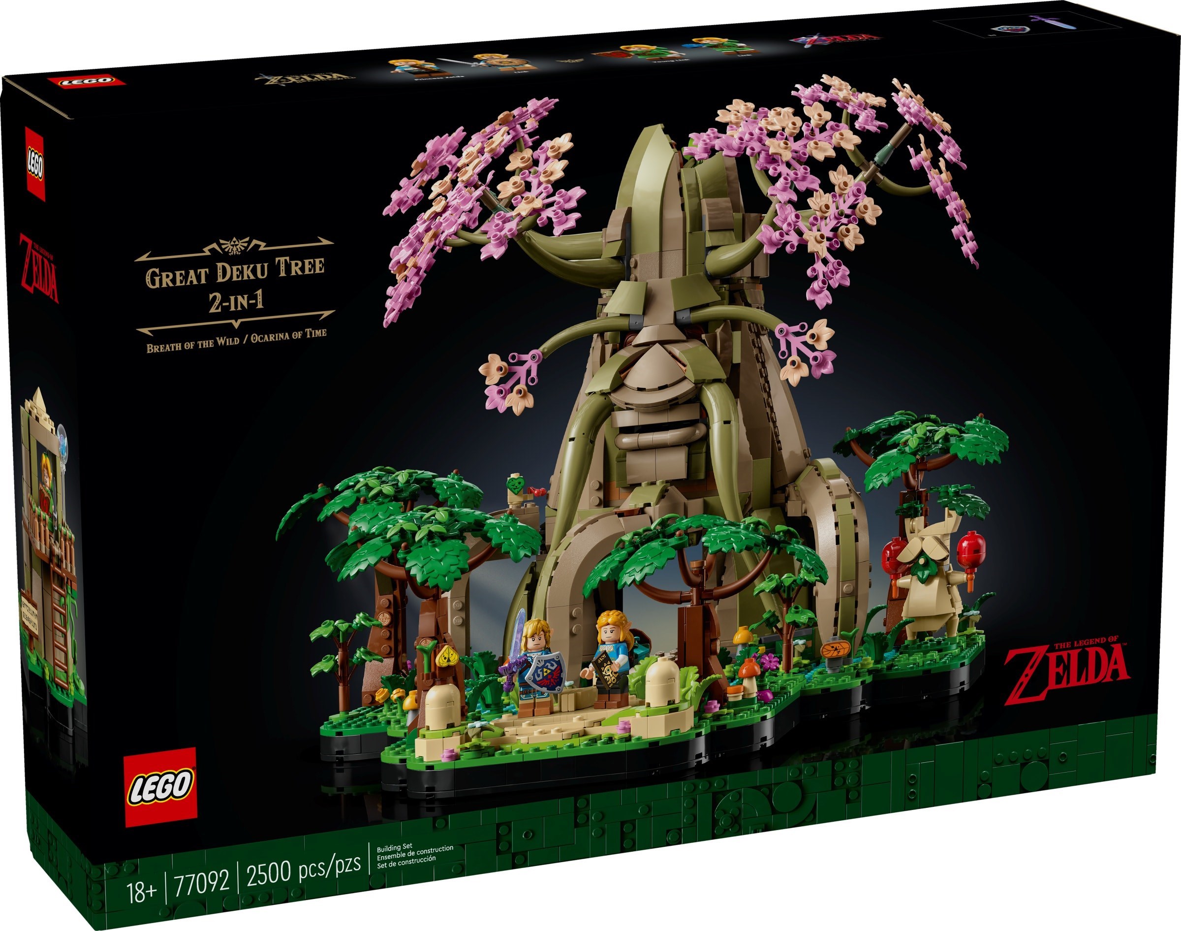 LEGO The Legend of Zelda เลโก้ 77092 Great Deku Tree 2-in-1
