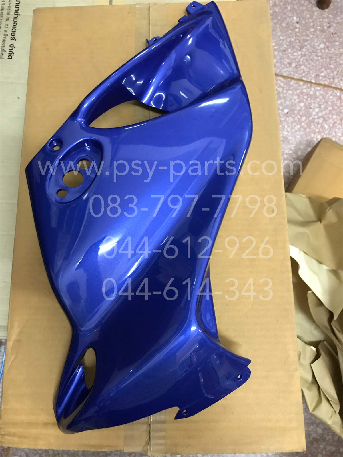 หน้ากากไฟหน้า BEAT-เพชร แท้ๆ ขวา-สีน้ำเงิน 64210-KBA-830ZD + หน้ากากไฟหน้า BEAT-เพชร แท้ๆ ซ้าย-สีน้ำเงิน 64220-KBA-830ZD