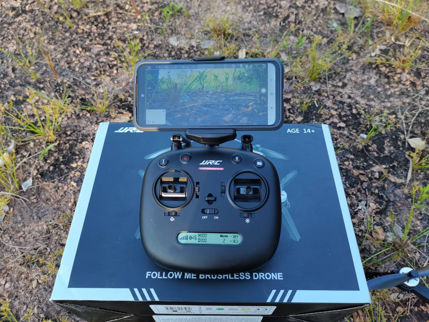DRONE JJRC EPIK X5-PRO กล้อง 2K 2.4 GH 5G WIFI FPV ชุดพร้อมเล่น บินกลับอัตโนมัต ระบบล๊อคความสูง บินตามตัว ขึ้นและลงออโต บินง่ายด้วยระบบ GPS