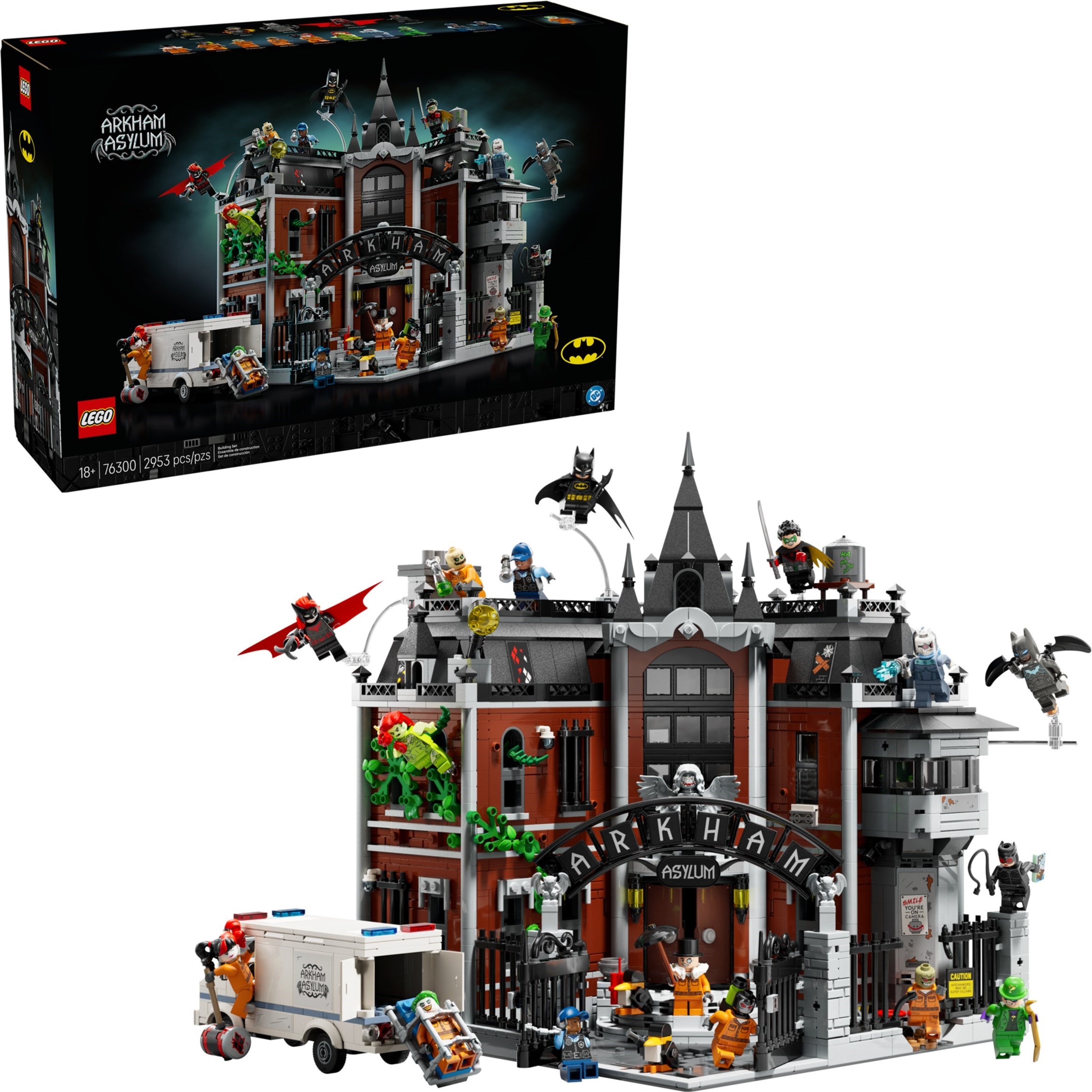 LEGO DC Super Heroes เลโก้ 76300 Arkham Asylum
