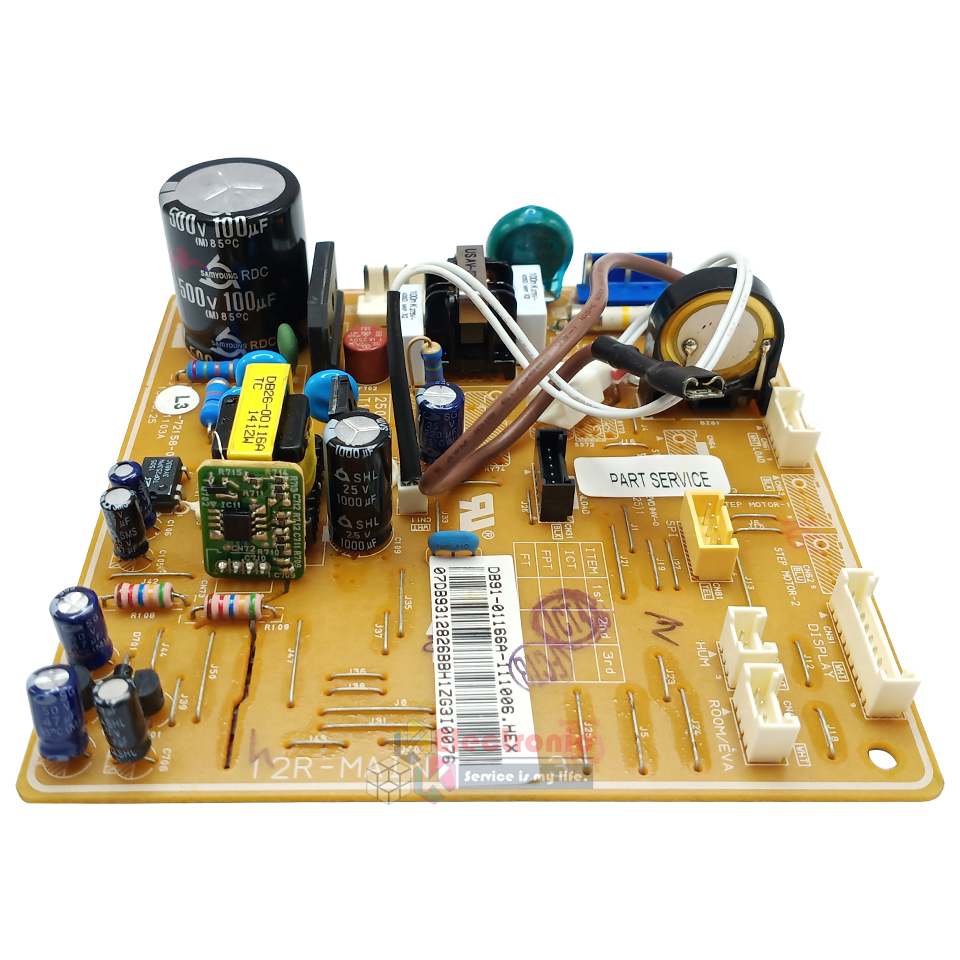 แผงบอร์ดแอร์คอยเย็น ซัมซุง Samsung-แผงควบคุมแอร์-DB93-12826B/อะไหล่แท้ สำหรับรุ่น- AR24FCSEFUUNST-พร้อมรายละเอียดการเซ็ทโค้ด