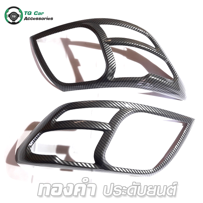 ครอบไฟหน้า TOYOTA HILUX VIGO CHAMP ลายแคฟล่า