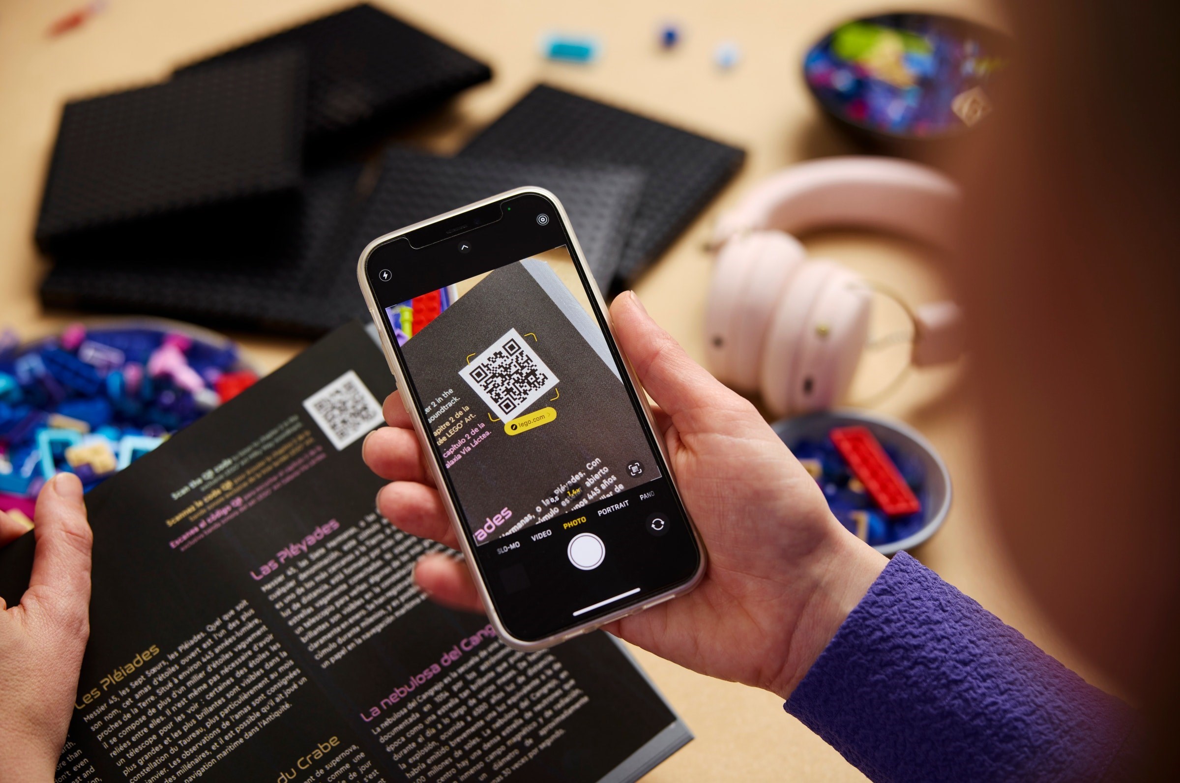 LEGO Art Mosaic เลโก้ 31212 The Milky Way Galaxy