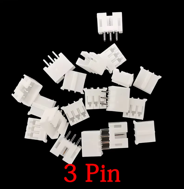 JST PH2.0 mm. ขาตรง 3 ขา connector 3Pin Pitch 2.0 mm. straight Terminal Male Plug socket PCB connector ขั้วต่อคอนเน็กเตอร์ ตัวผู้