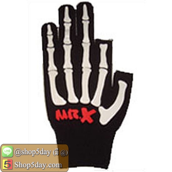 M1 ถุงมือมอเตอร์ไซค์ ตุ๊กแกกันลื่น รุ่นตัด 2 นิ้ว MRX
