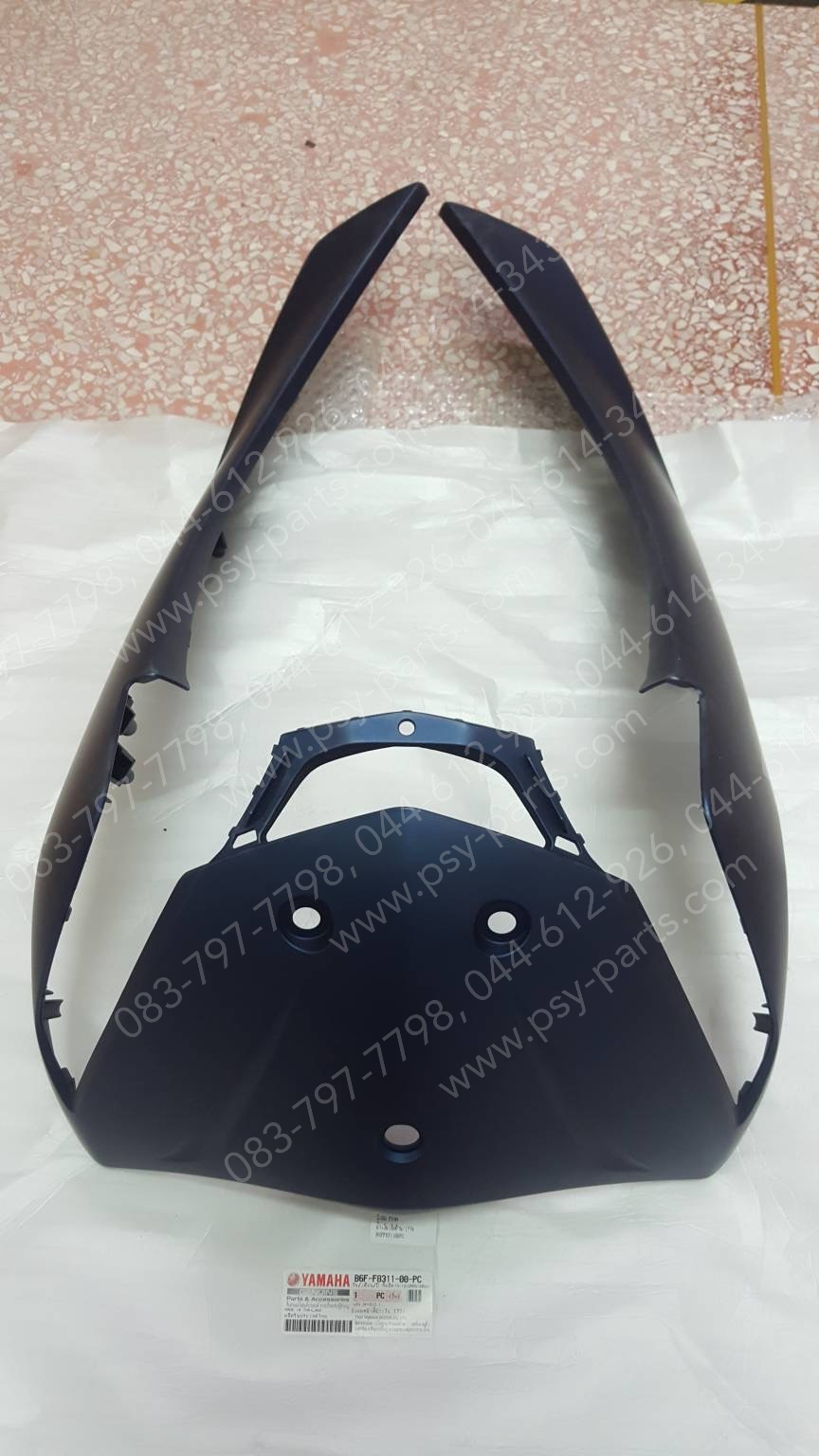 บังลม FINN แท้ๆ สีน้ำเงินเข้มด้าน (1774) B6F-F8311-00-PC Yamaha