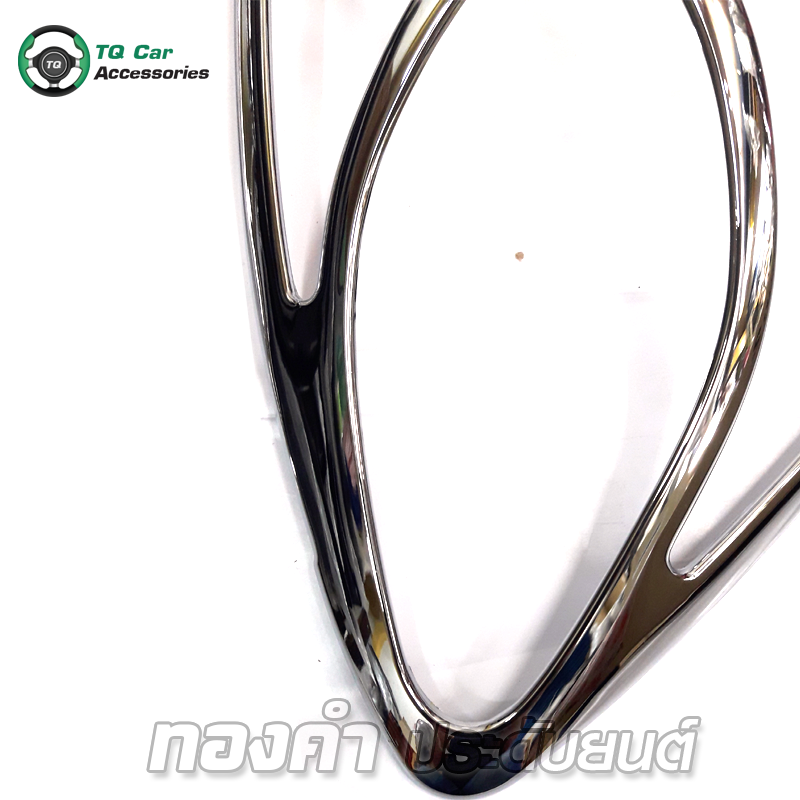 ครอบไฟหน้า ชุบโครเมียม Honda Jazz 2008