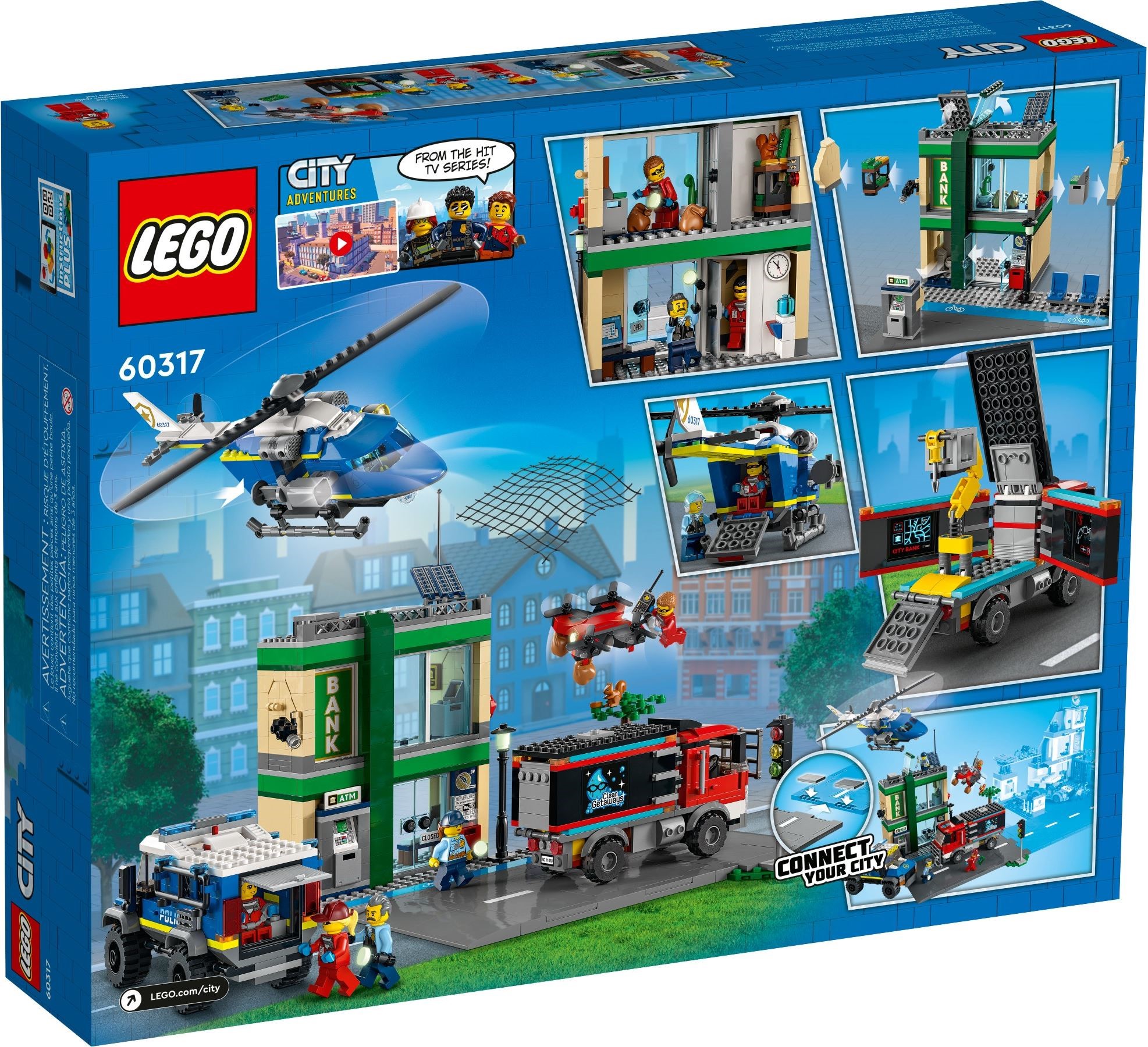 LEGO City เลโก้ 60317 Police Chase at the Bank