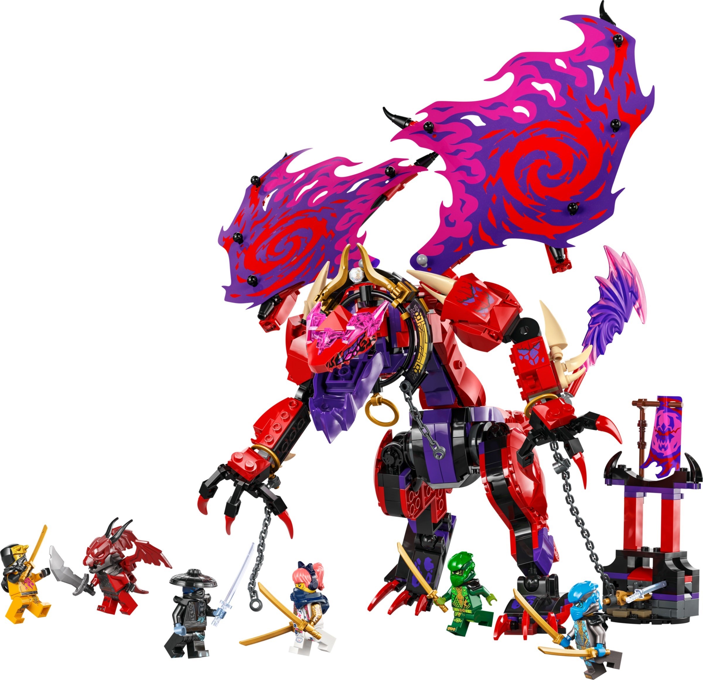 LEGO Ninjago เลโก้ 71832 Thunderfang Dragon of Chaos