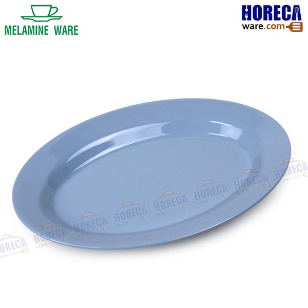 11-inch blue plate, Melamineware brand