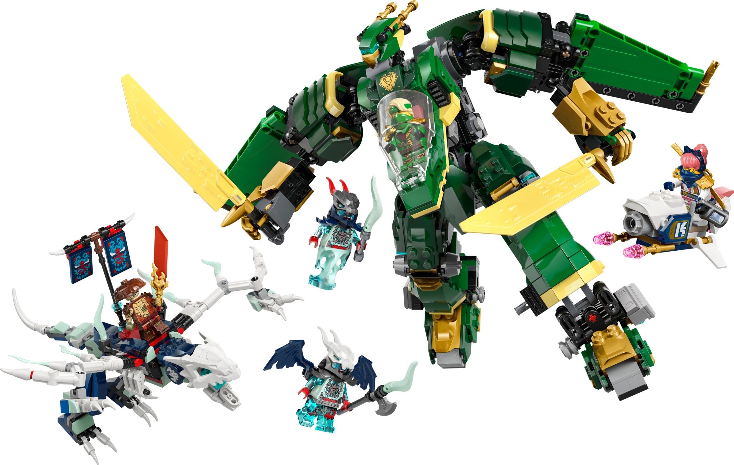 LEGO Ninjago เลโก้ 71845 Lloyd's Jet Mech