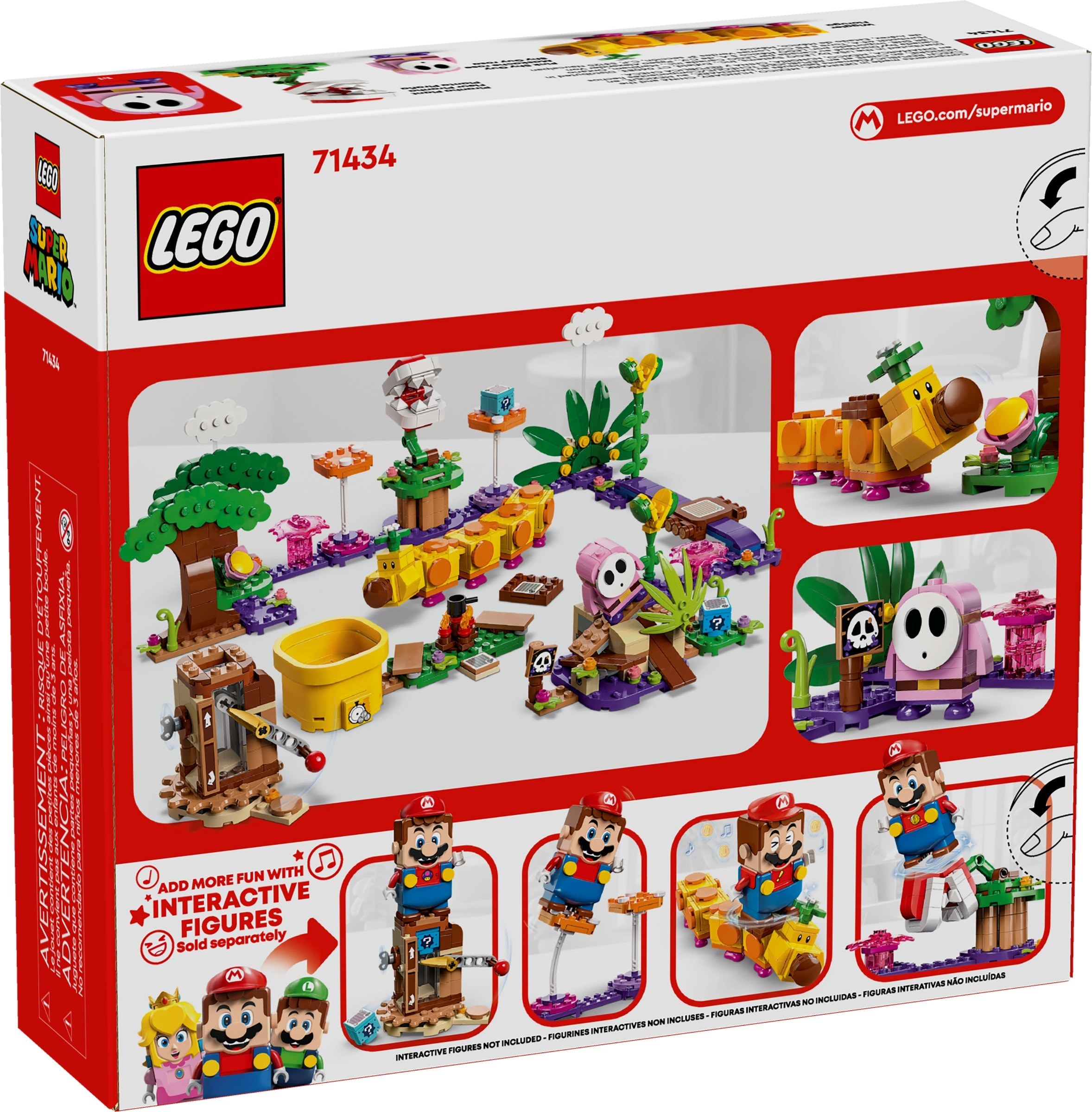 LEGO Super Mario เลโก้ 71434 Soda Jungle Maker Set