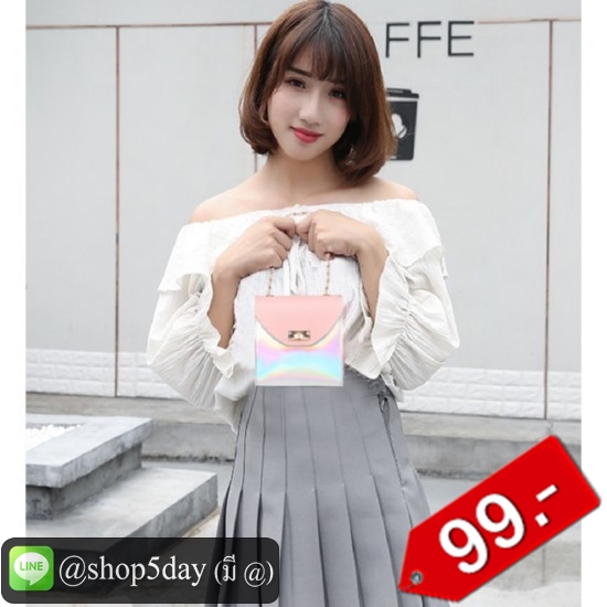 🔥กระเป๋าสะพายข้างแฟชั่นสไตล์เกาหลี JBB