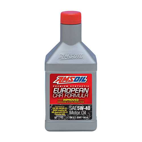 AMSOIL European Car Formula 5W-40 Synthetic Motor Oil