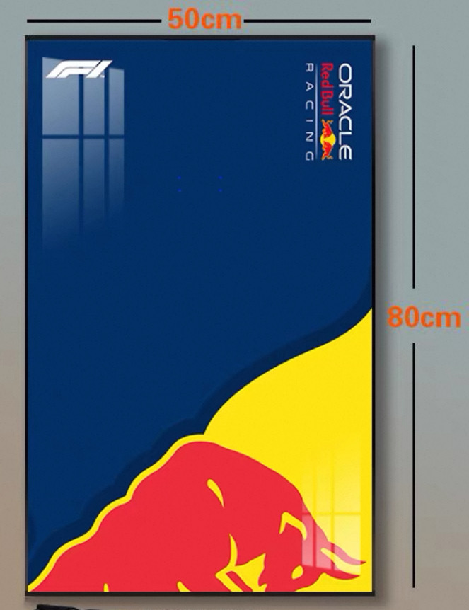 Display frame สำหรับ LEGO Technic เลโก้ 42206 Oracle Red Bull Racing RB20 F1 Car