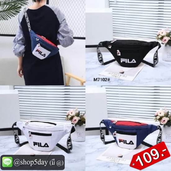 🔥กระเป๋าแฟชั่น คาดอก Fila ฟิล่า No.flla 109-C