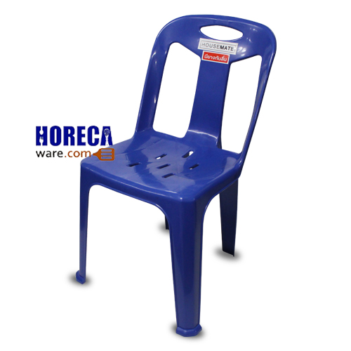 เก้าอี้ พนักพิงมียางกันลื่น คละสี ตราแฮปปี้แวร์