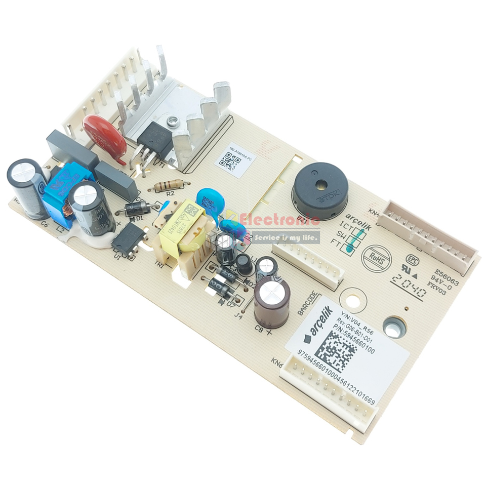 แผงตู้เย็น-BEKO/เบโค สำหรับรุ่น*RDNT200I50S*อะไหล่แท้/บอร์ดตู้เย็น-BEKO/เบโค สำหรับรุ่น*RDNT200I50S*อะไหล่แท้