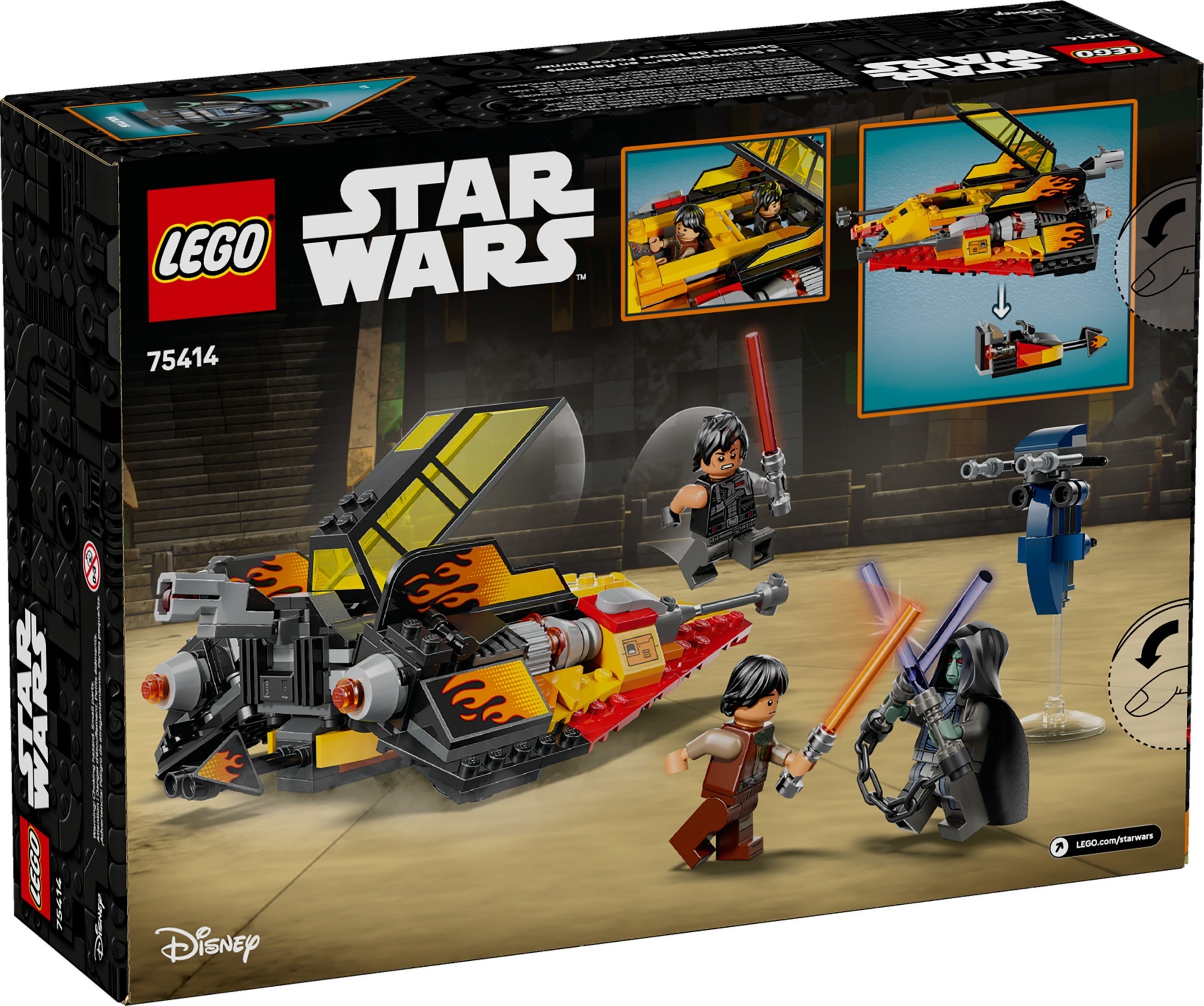 LEGO Star Wars เลโก้ 75414 The Force Burner Snowspeeder