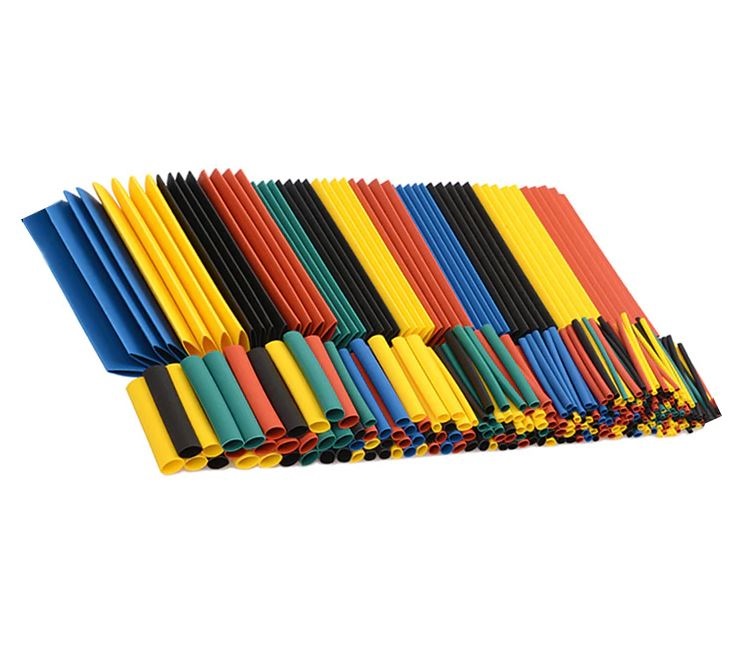 ท่อหดขนาด 2mm ยาว 40mm (4 cm.) อัตราส่วนการหด 2:1 มี 7 สีให้เลือก Heat Shrinkable Tube