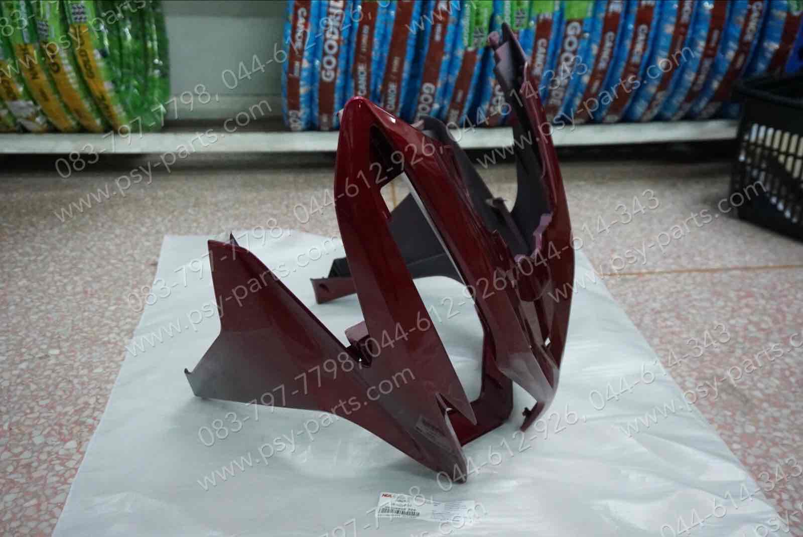 บังลม CLICK 125-I (T) สีแดงเข้ม (R326)