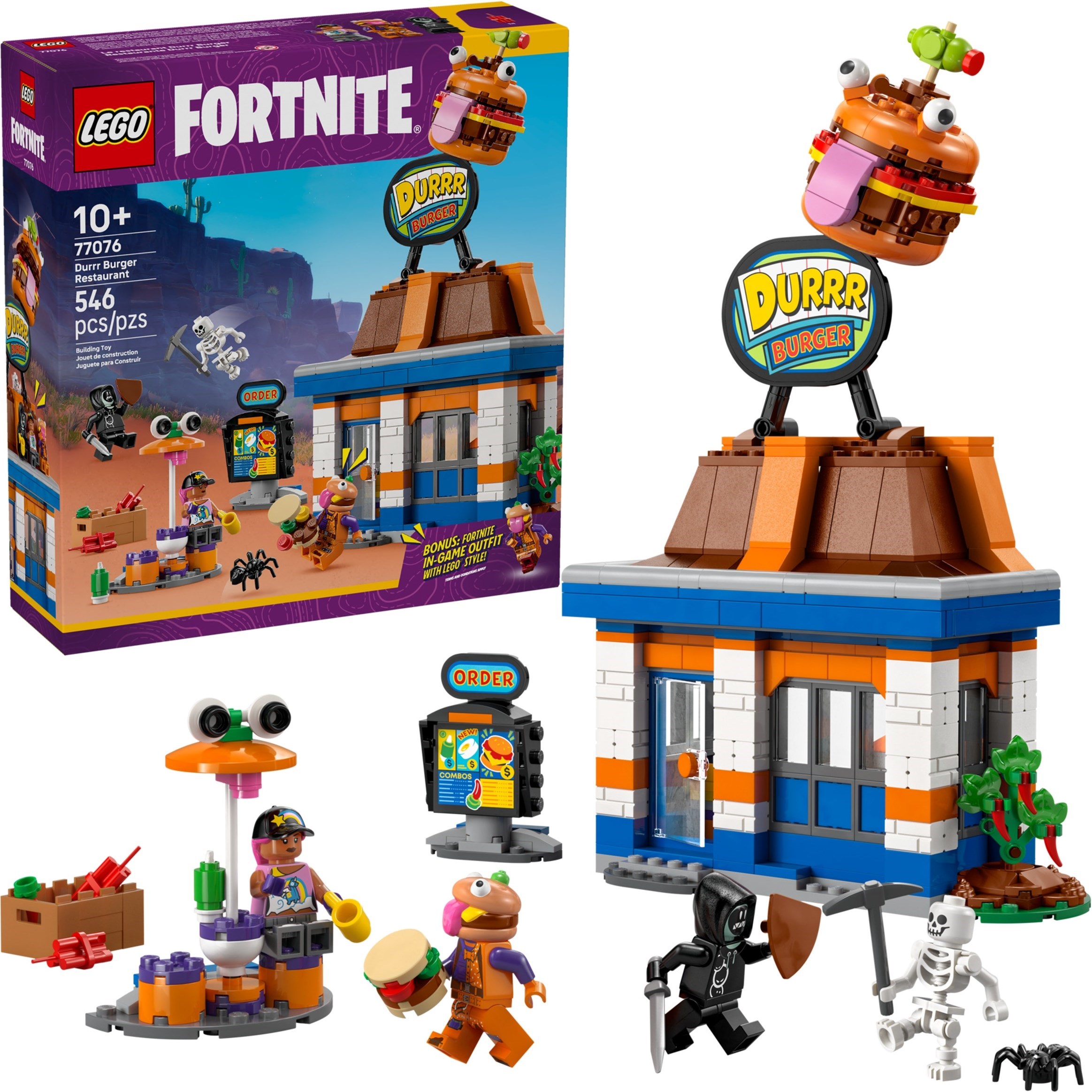 LEGO Fortnite เลโก้ 77076 Durrr Burger Restaurant
