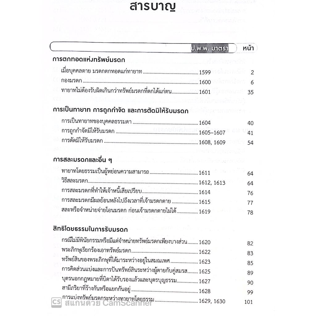 แนวคำพิพากษาฎีกา มรดก (โชต อัศวลาภสกุล) ปีที่พิมพ์ : มีนาคม 2565