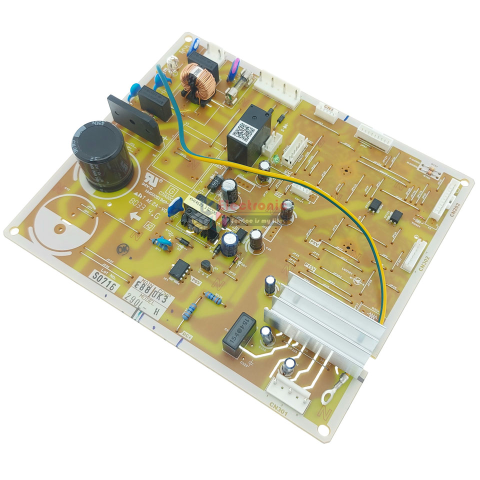 แผงบอร์ดตู้เย็น HITACHI(ฮิตาขิ)รุ่น*R-H270PA/R-H300PA*อะไหล่แท้*ใช้ได้กับทุกรุ่นที่ทางร้านระบุไว้