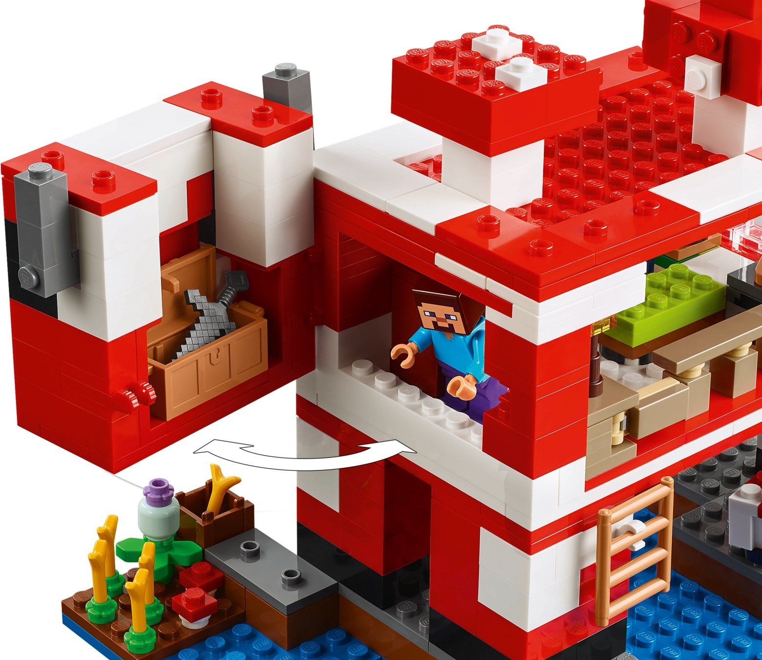 LEGO Minecraft เลโก้ 21270 The Mooshroom House