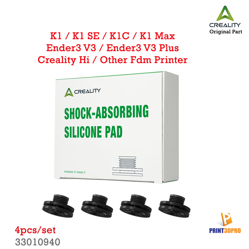 Creality Part Shock-absorbing Silicone Pad-4Pcs