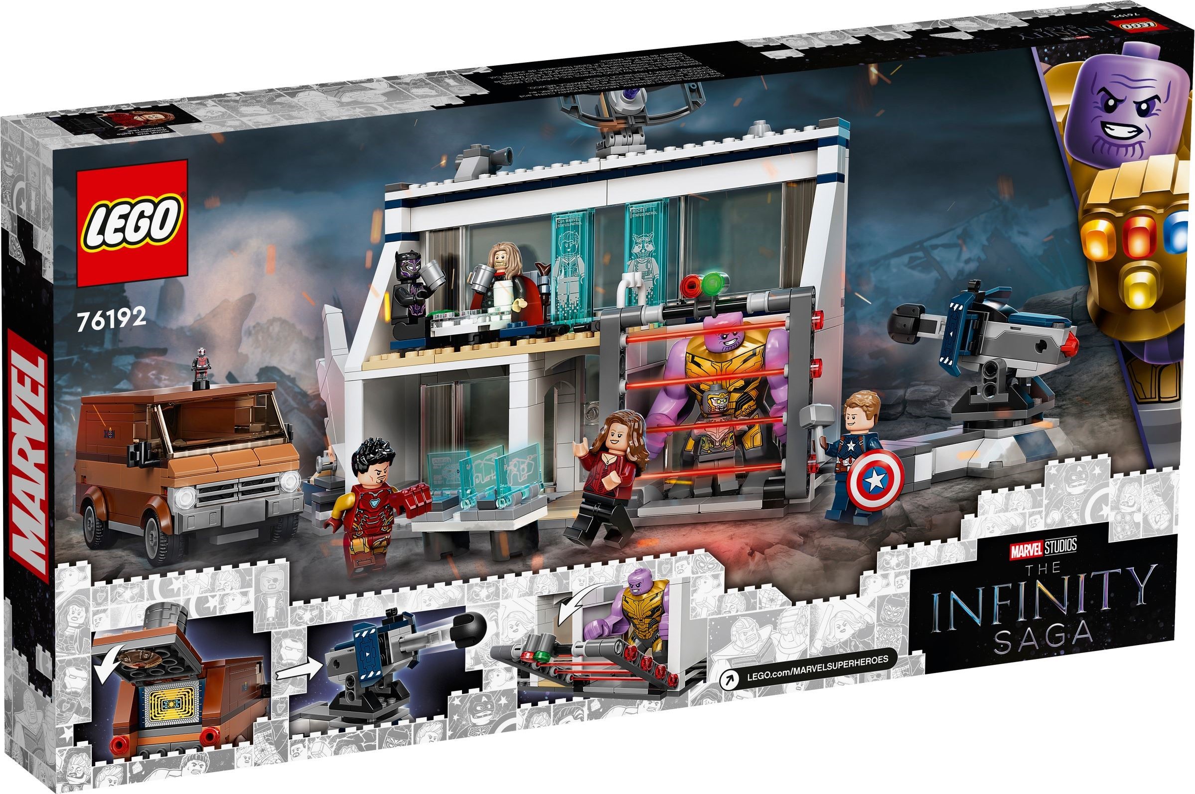 LEGO Superheroes Marvel เลโก้ 76192 THE INFINITY SAGA Avengers: Endgame Final Battle