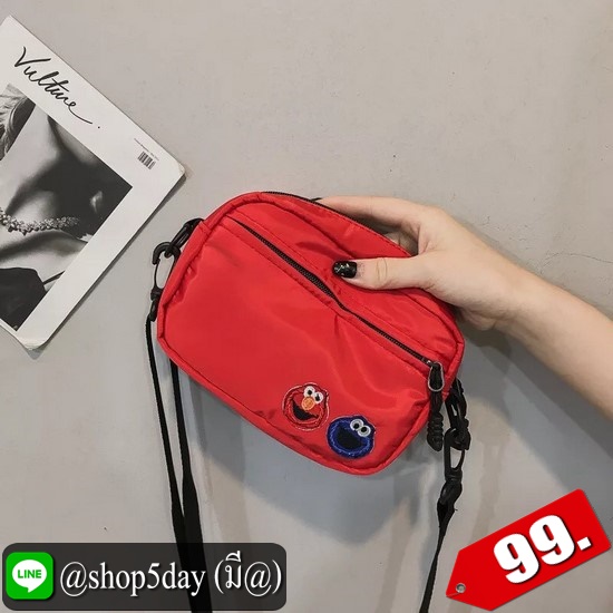 ⚡️กระเป๋าสะพายข้าง EM สุดน่ารัก 🤩 ELmo (เอลโม่)