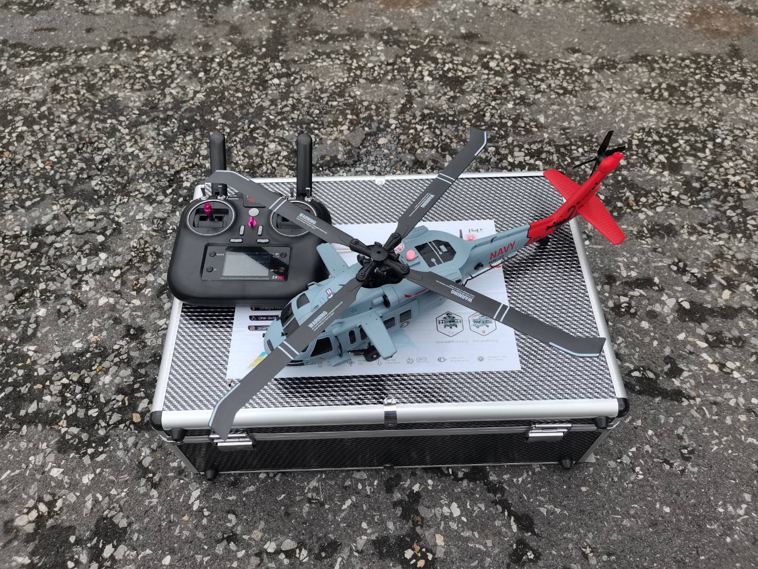YUXIANG F09-H GPS FPV.เฮลิคอปเตอร์บังคับวิทยุ