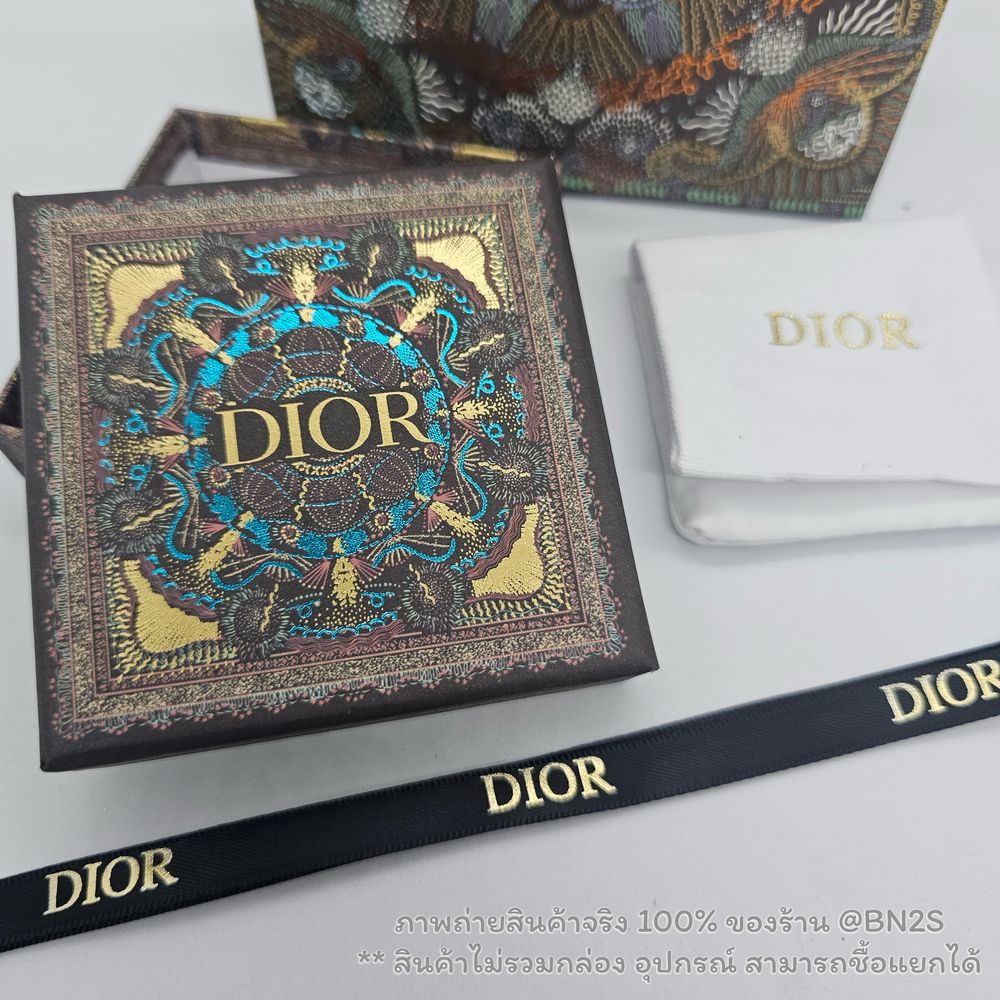 ชุดกล่องใส่เครื่องประดับดิออ Dior ลายสีดำลายวินเทจ
