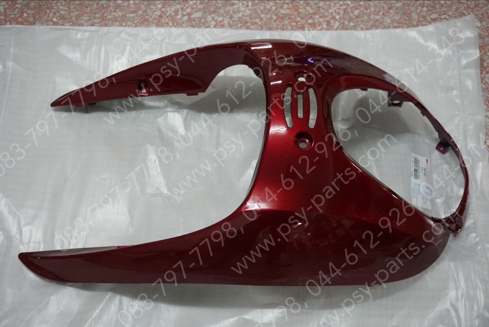 บังลม SCOOPY-I (T) สีแดงเข้ม (R326)