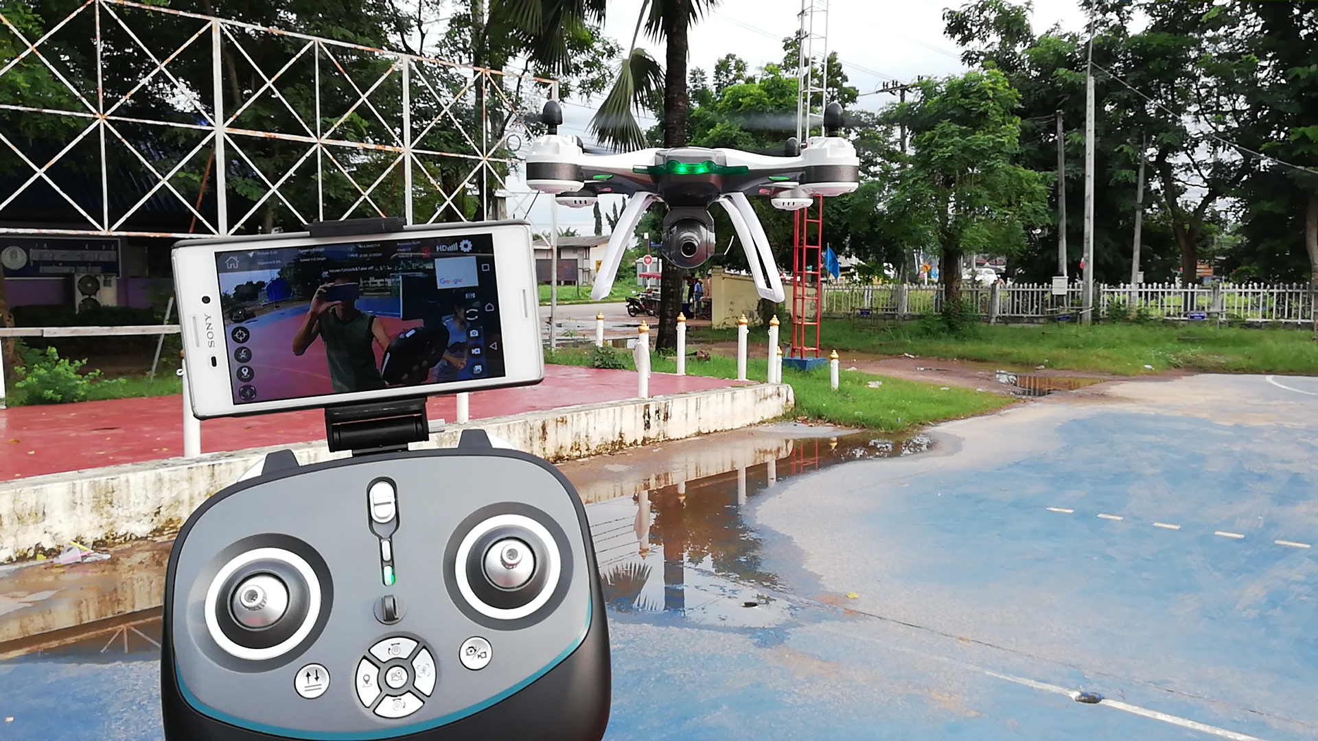 FX-8G GPS 5G WiFi FPV พร้อม กล้อง/ 1080P HD