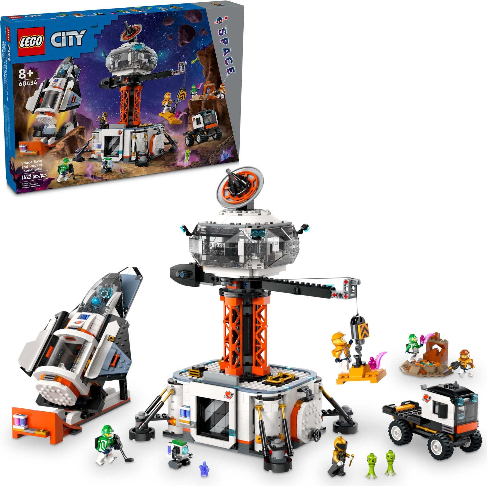 LEGO City Space เลโก้ 60434 Space Base and Rocket Launchpad